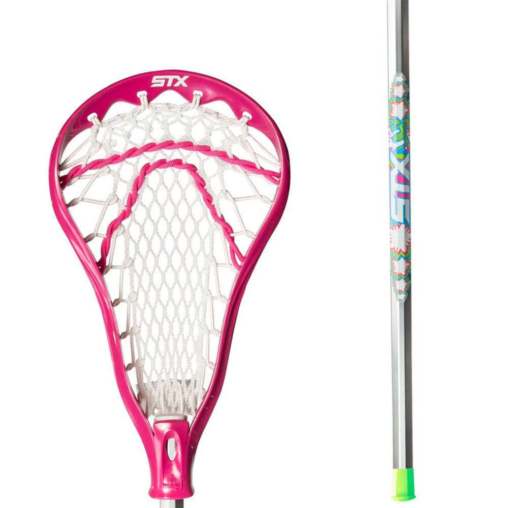 STX Lilly Mesh Girl's Complete Lacrosse Stick - Image 3