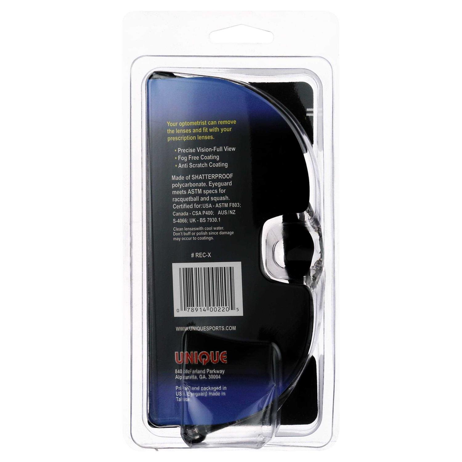 Unique Sports Rx Specs Eyeguards - Image 5