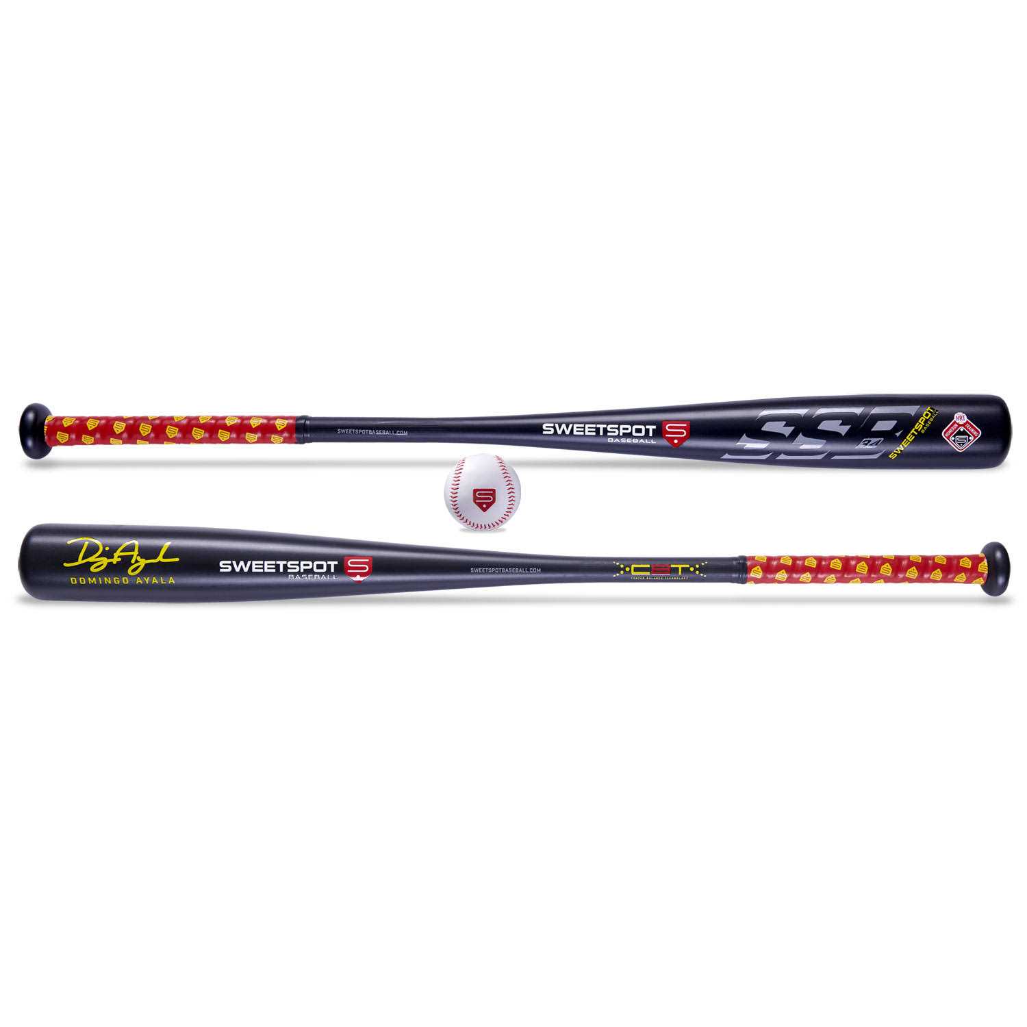 SweetSpot Baseball Senior 34'' Bat & Spaseball Combo - Image 5