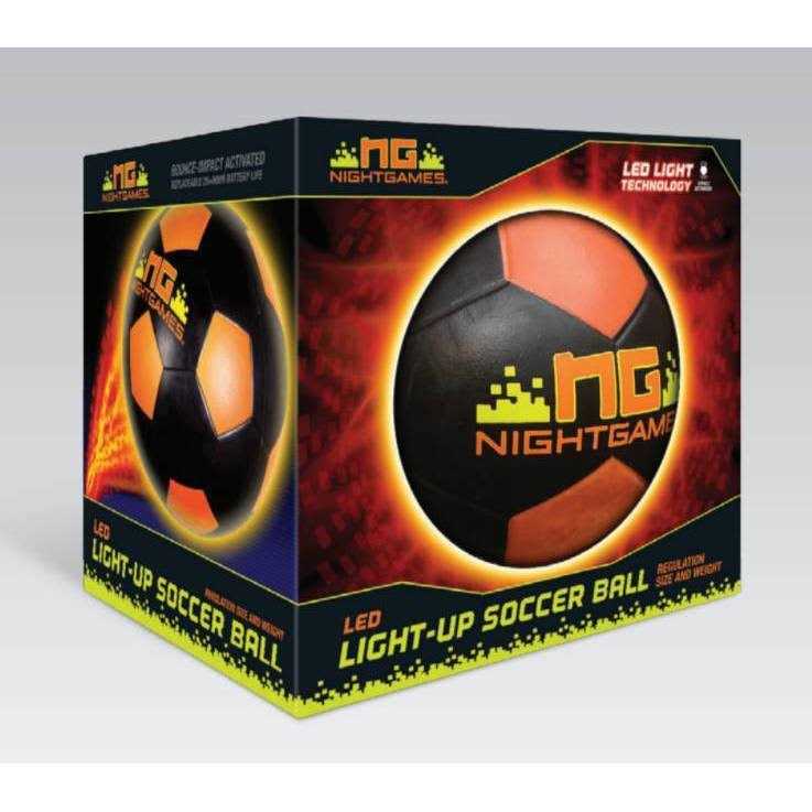 Night Games LED Light Up Size 5 Soccer Ball - Image 2