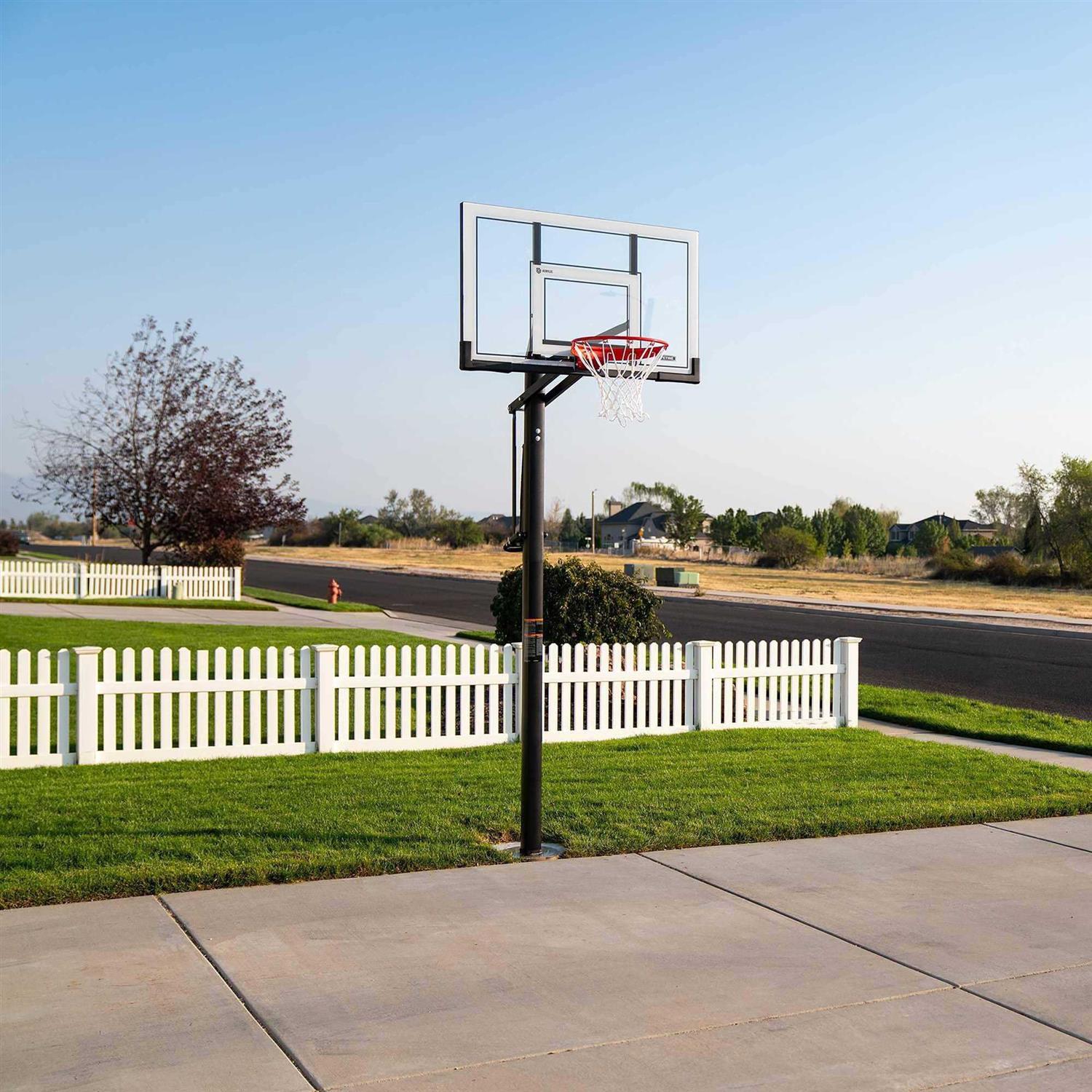 Lifetime Adjustable In-Ground Basketball Hoop - Image 3