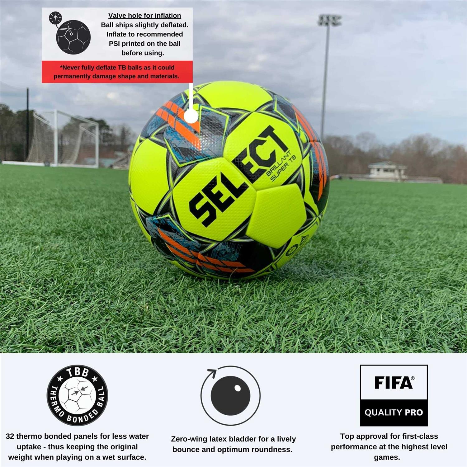 Select Brillant Super Soccer Ball - Image 5