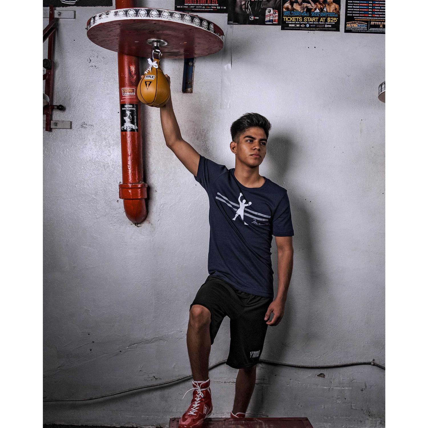 Title Boxing Leather Speed Bag - Image 4