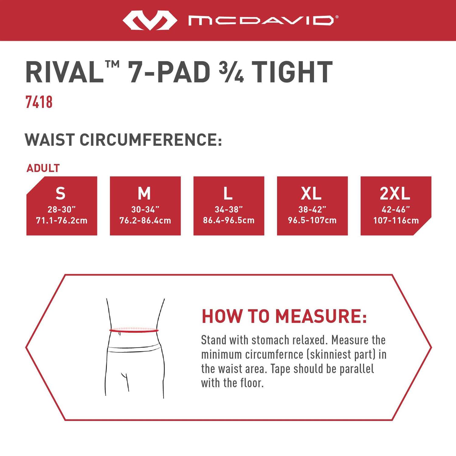 McDavid Rival 3/4 7-Pad - Image 4