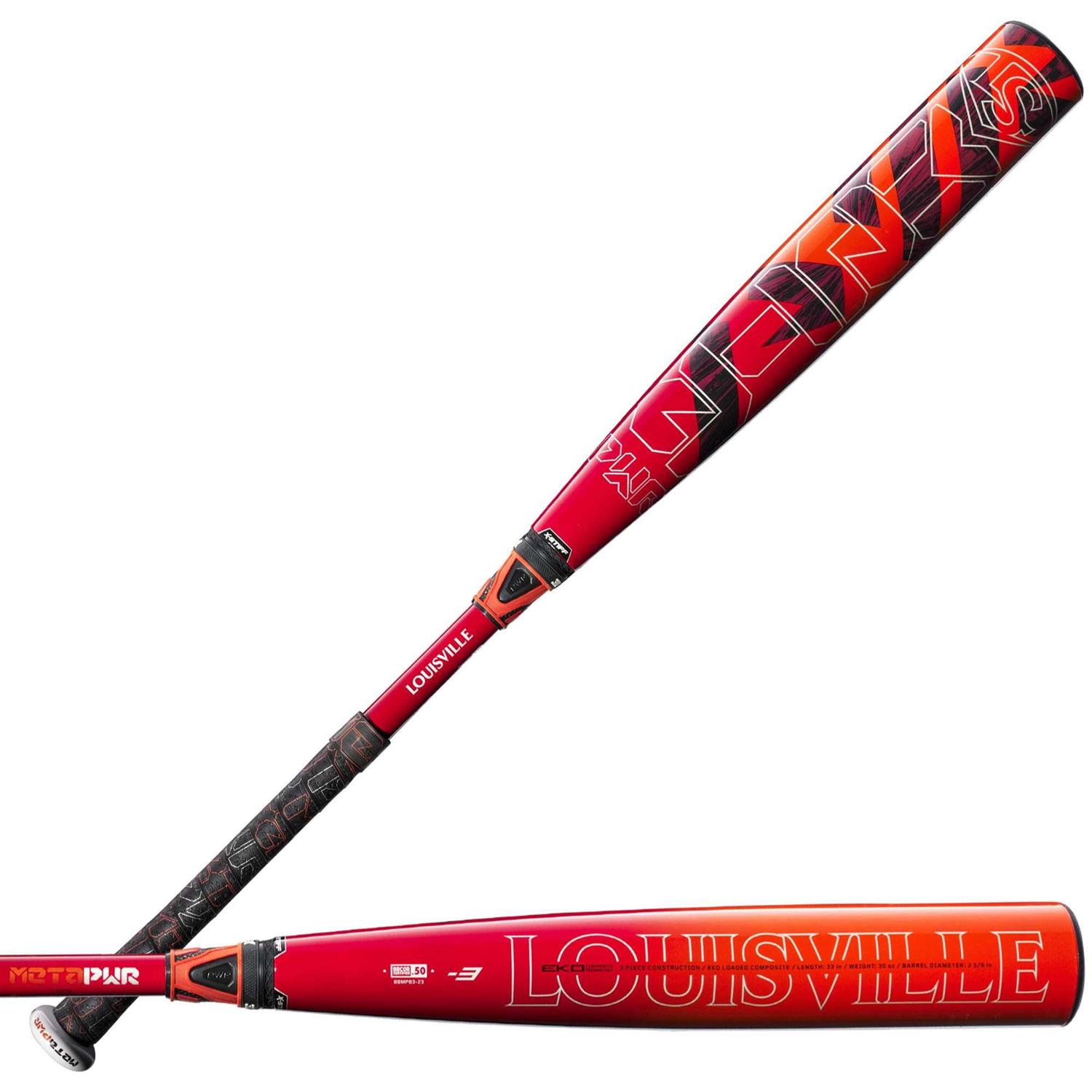 Louisville Slugger 2023 Meta PWR BBCOR Baseball Bats WBL2640010