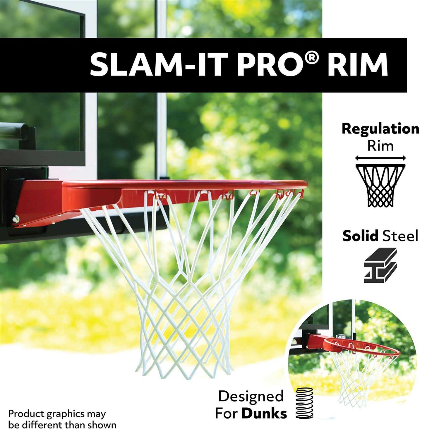 Lifetime Adjustable Portable Basketball Hoop - Image 3