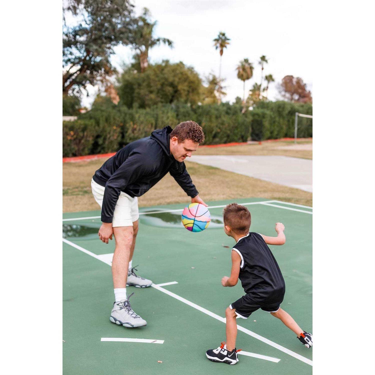 Chance Outdoor Size Rubber Basketball - Image 3