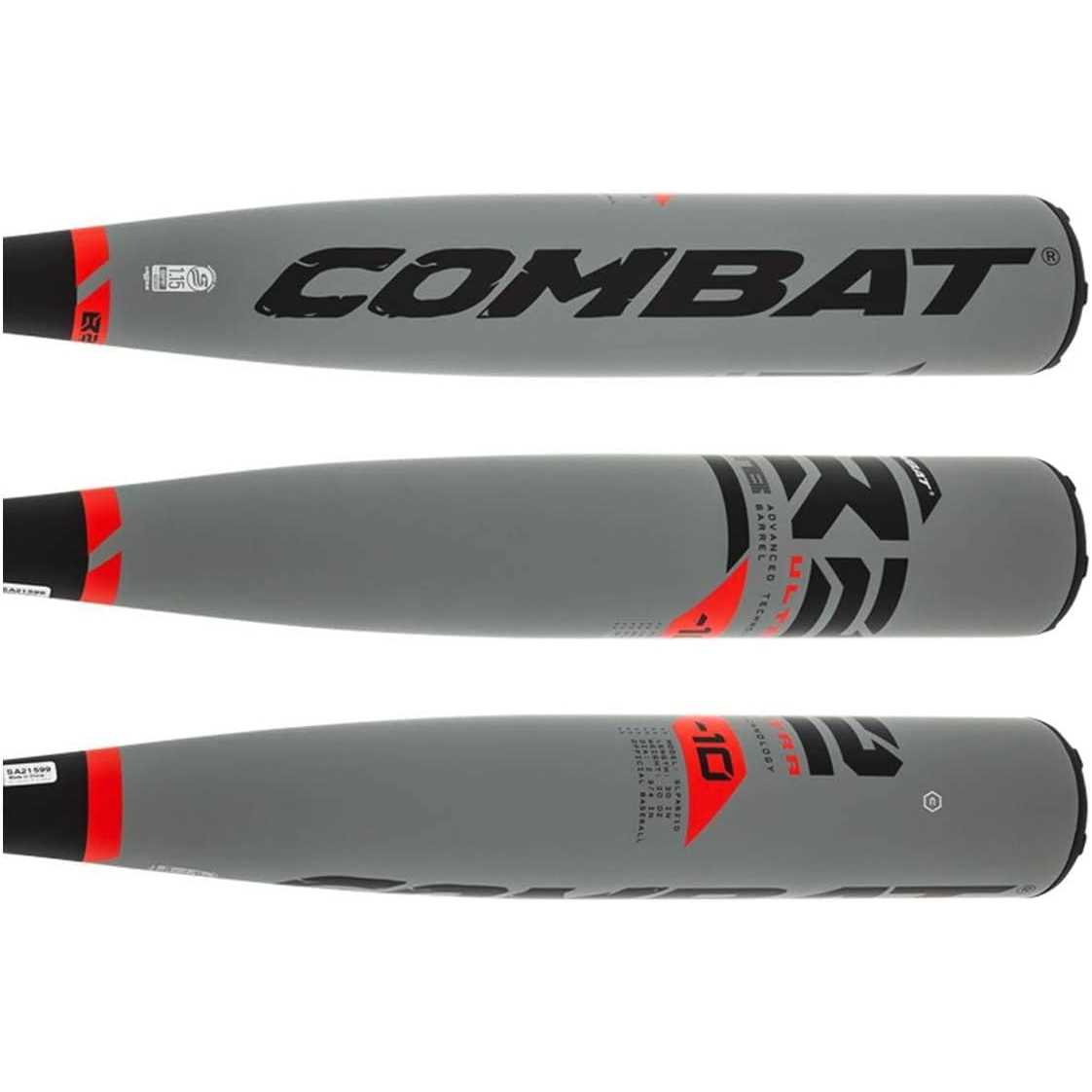 COMBAT B2 Ultra -10 USSSA Baseball Bat - Image 3