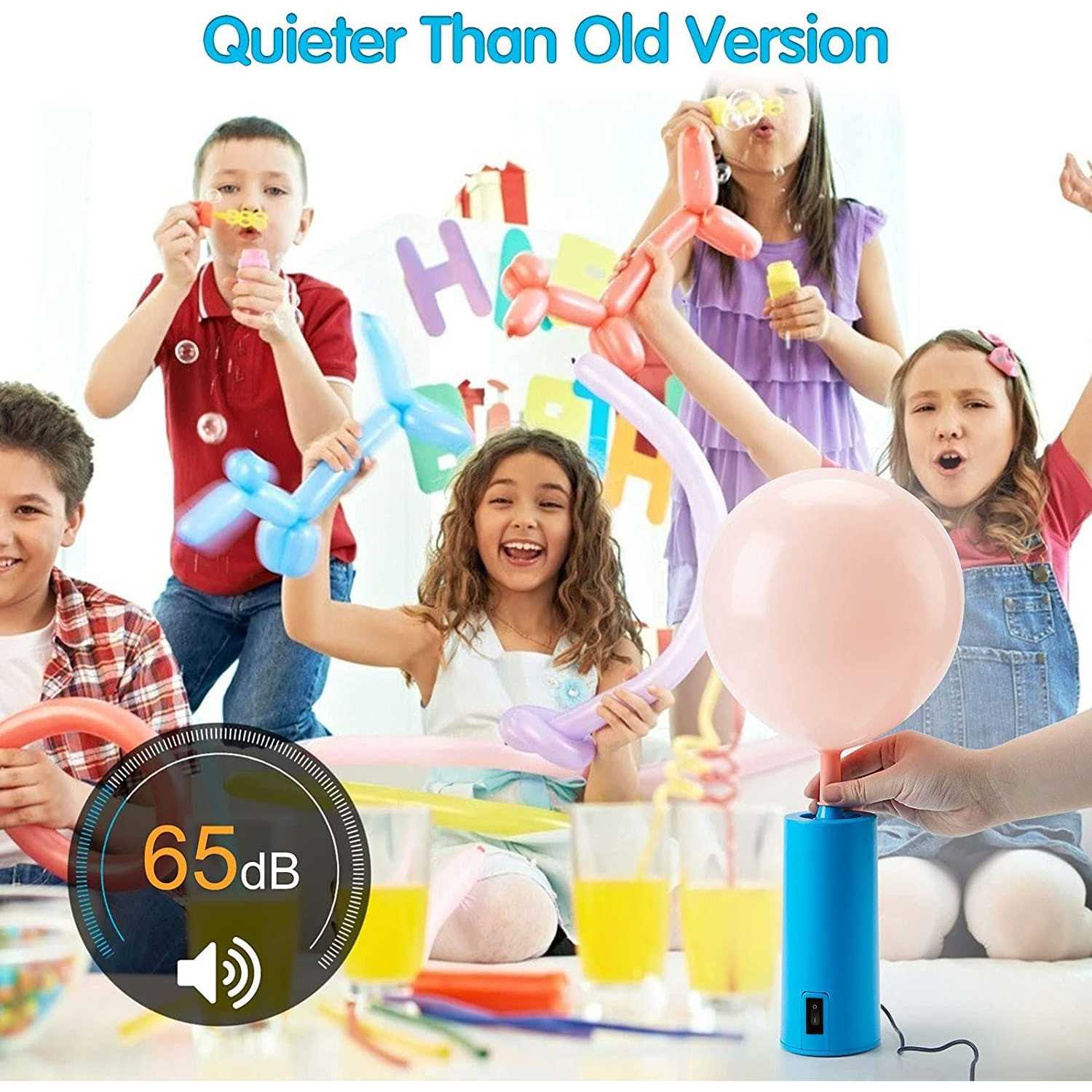 birodeko electric air balloon pump 260 balloon pump air inflator party air blower pump for all balloons - Image 5