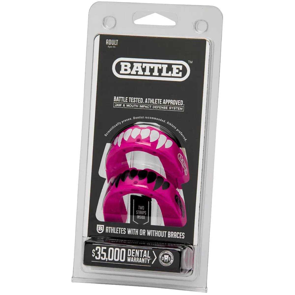 Battle Sports Fang Mouthguard 2-Pack with Straps - Image 4