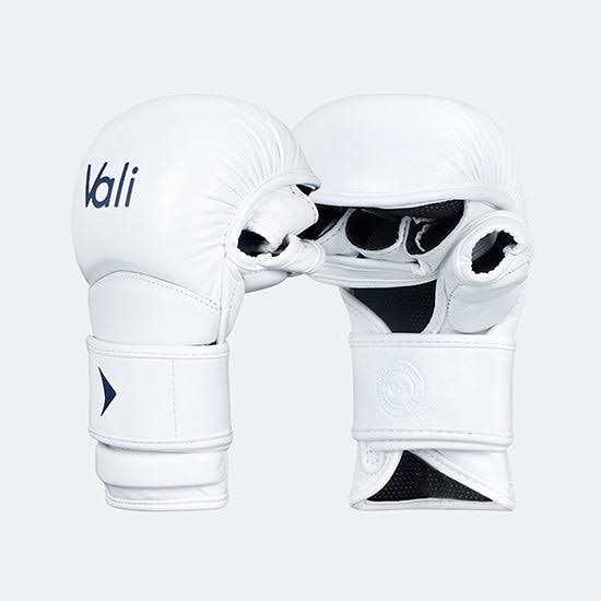 Lancer Leather Hybrid MMA Sparring Gloves