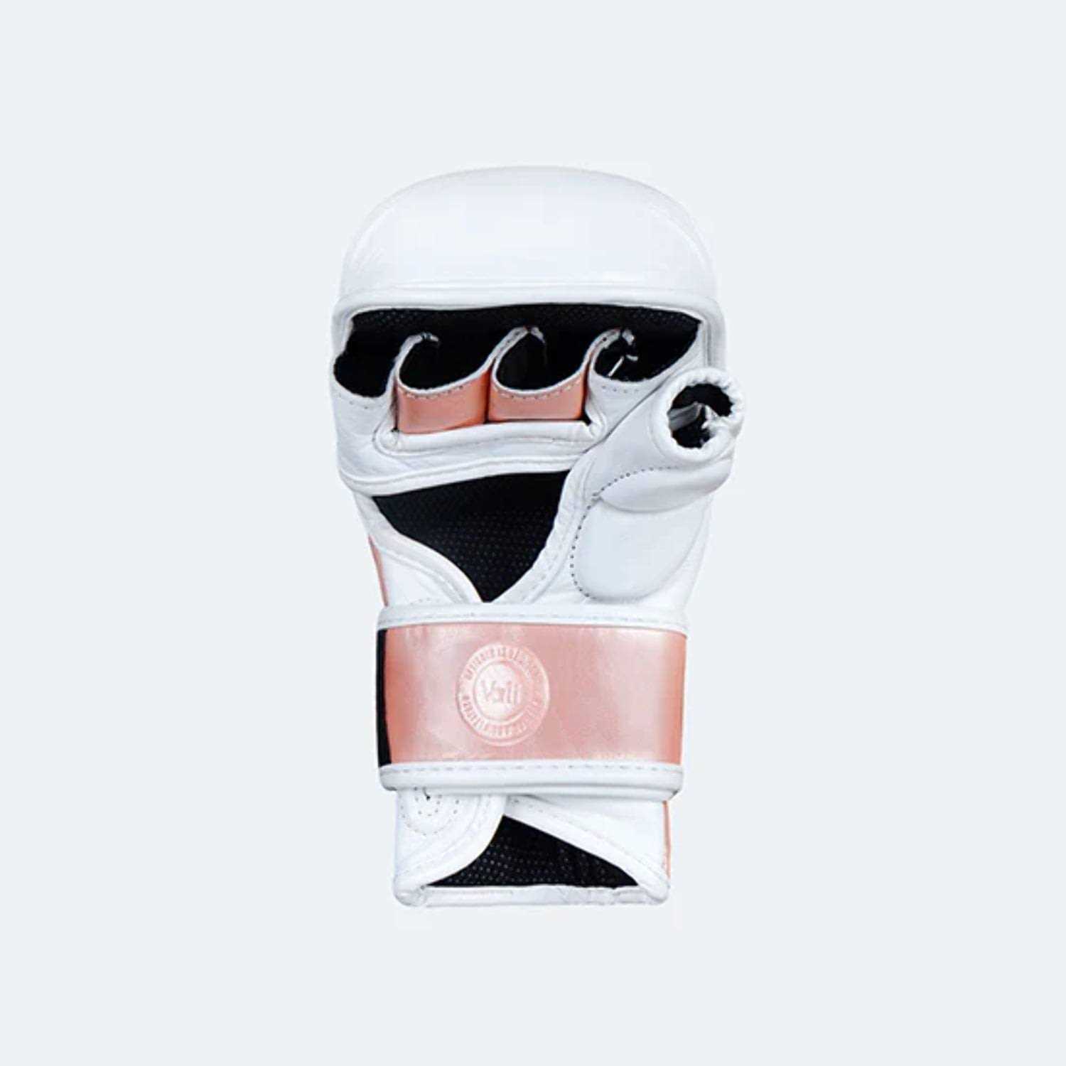 Lancer Leather Hybrid MMA Sparring Gloves - Image 4