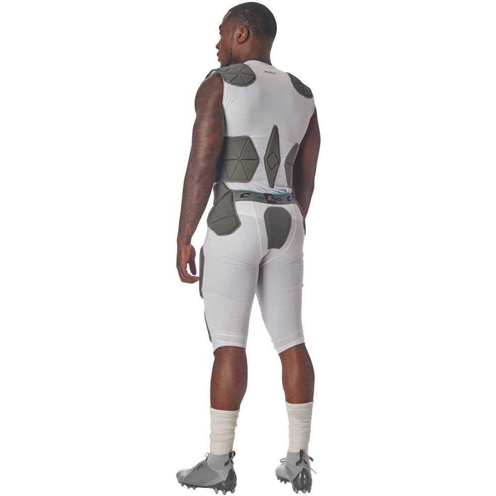 Champro Tri-Flex Football Compression Shirt with Cushion System - Image 5
