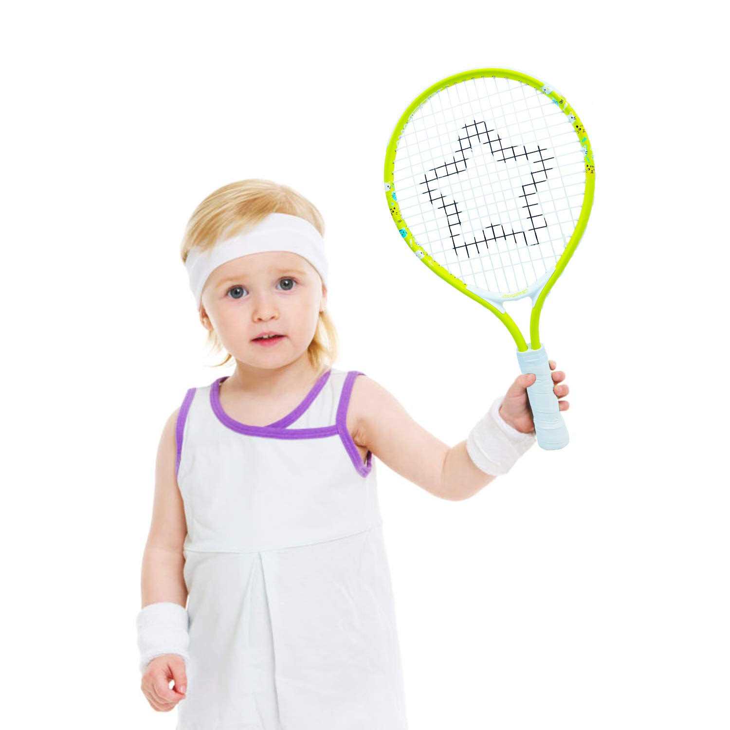 AMA SPORT Kids Tennis Racket for Junior Toddlers Starter Kit - Image 3