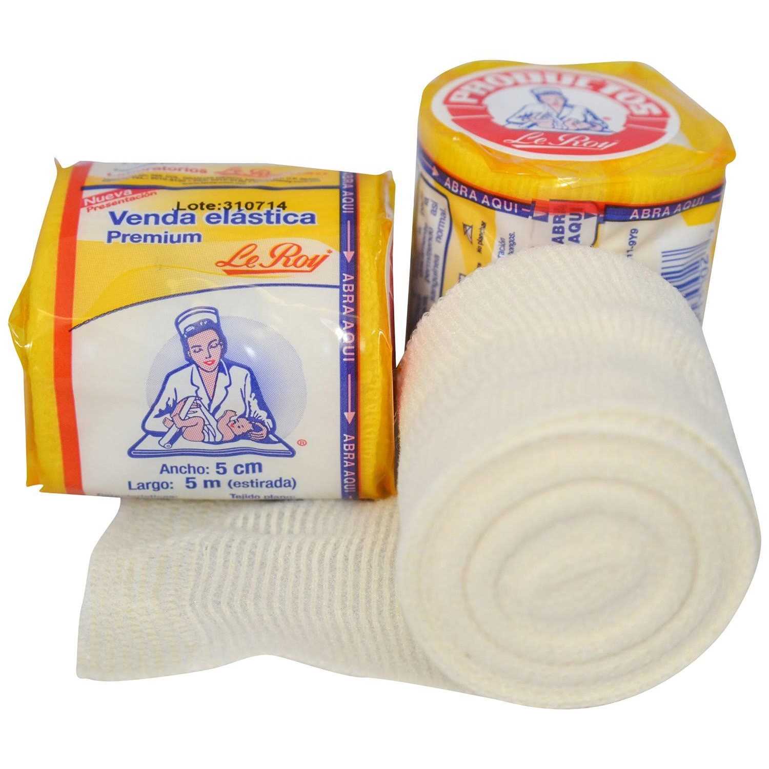 Alternative view of Le Roy Mexican Gauze Boxing Hand Wraps Elastic Bandages Revgear Ambra Leroy Combat Sports Non-Sterile