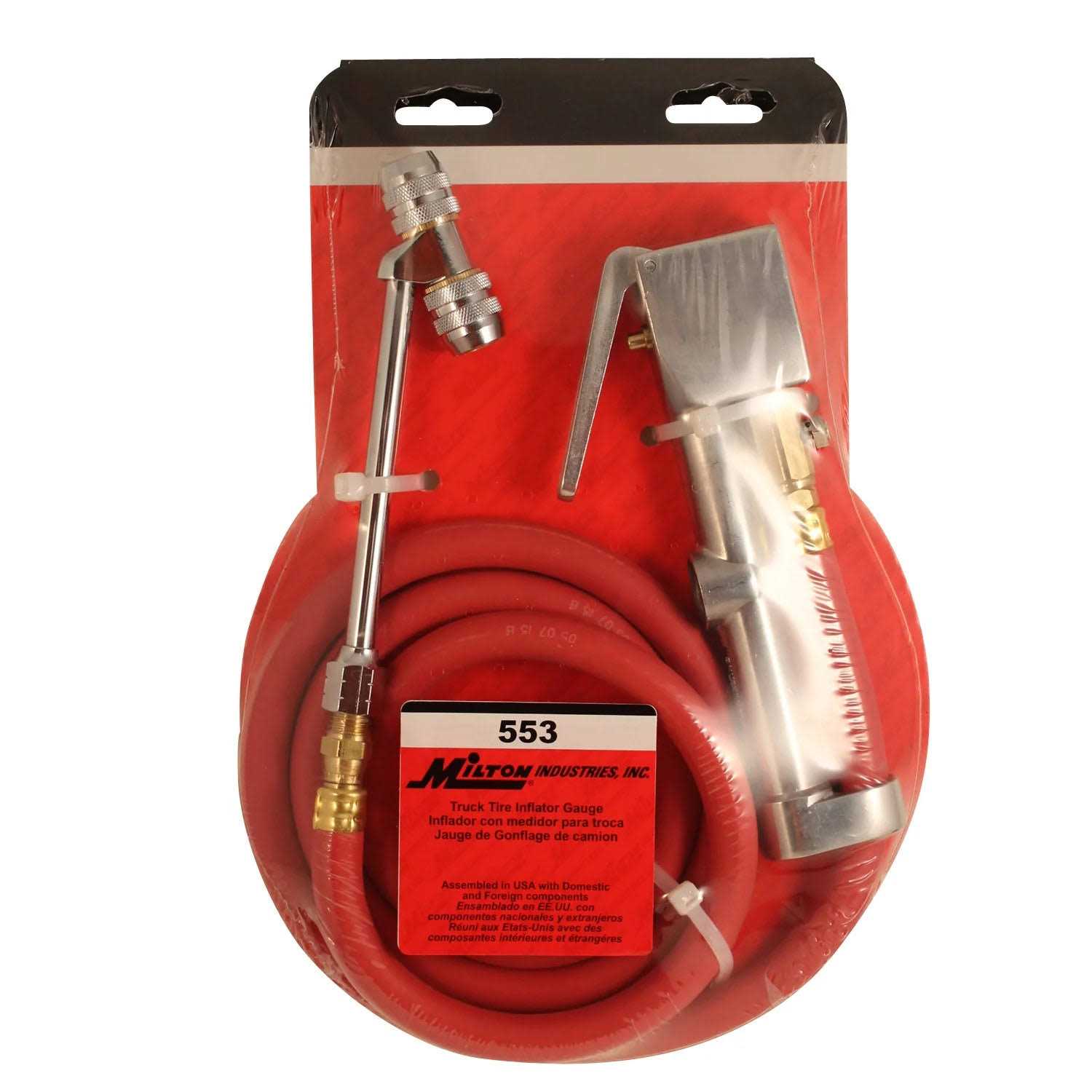 Alternative view of Milton 553 Truck Tire Inflator Gauge