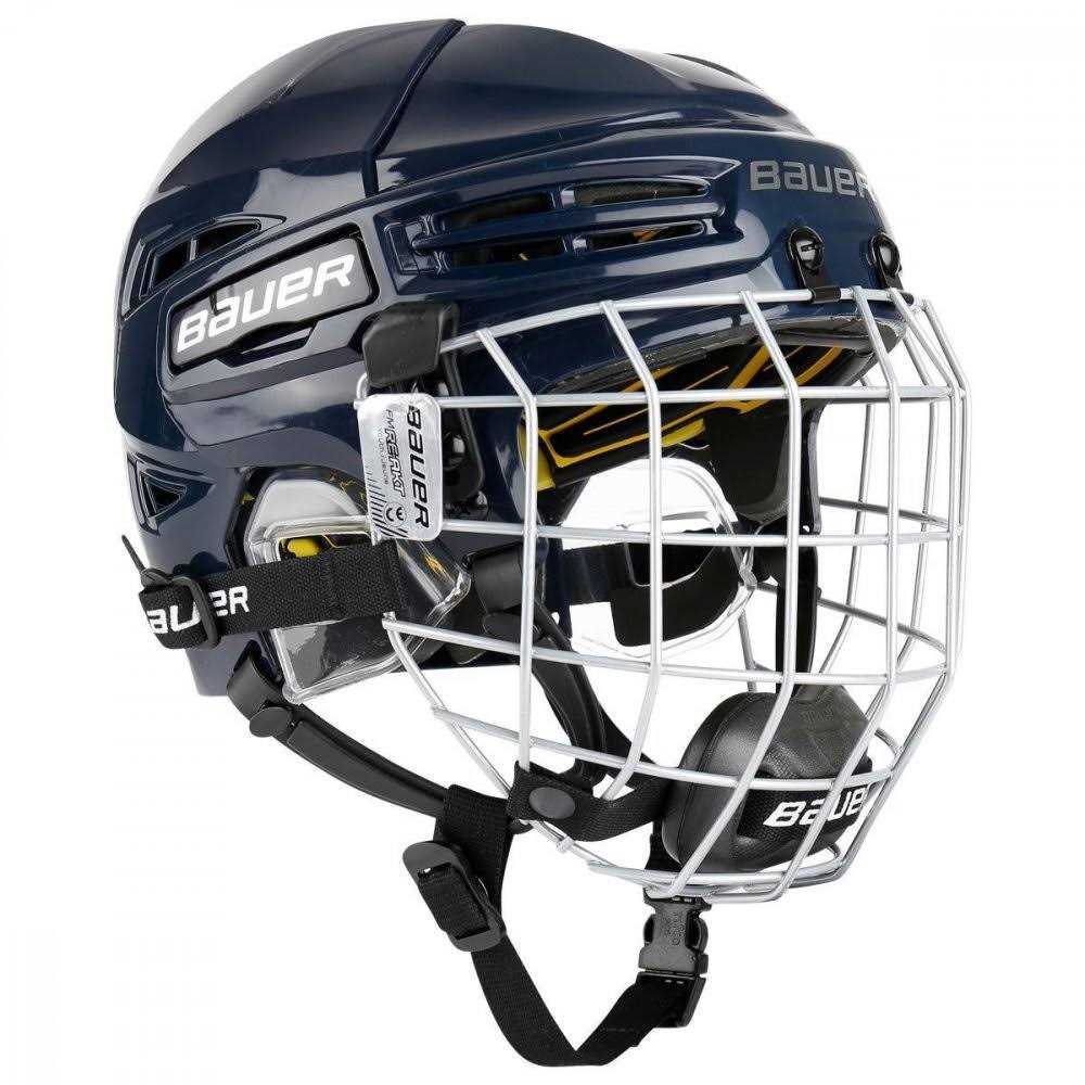 Bauer Re-Akt 100 Hockey Helmet Combo - Image 3