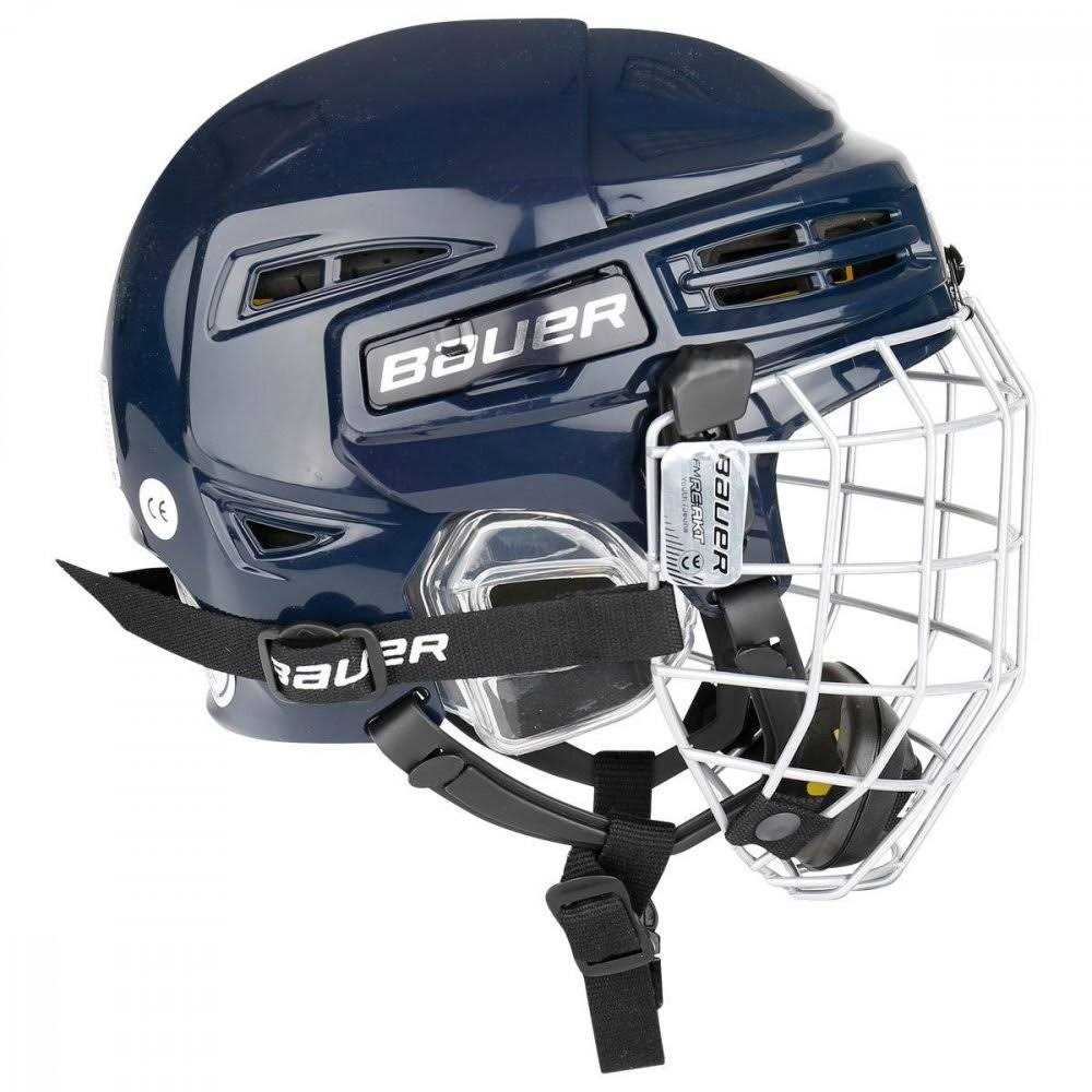 Bauer Re-Akt 100 Hockey Helmet Combo - Image 4