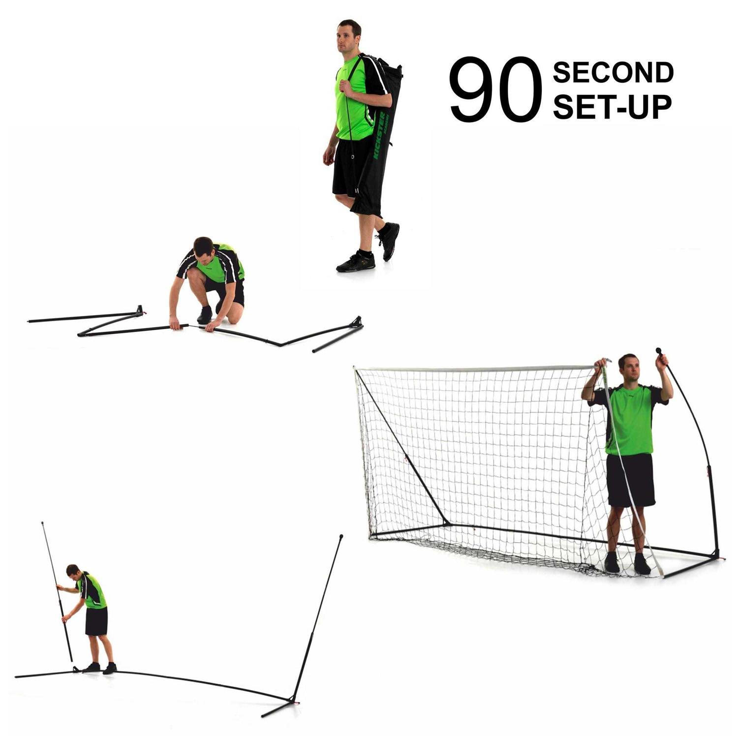 Kickster Portable Soccer Goal 16x7 - Image 4