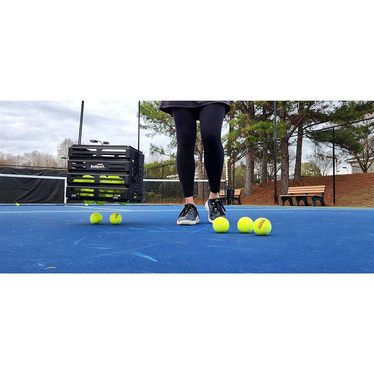 Tourna Pressureless Tennis Balls with Vinyl Tote - Image 4