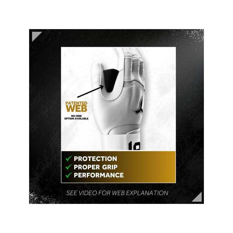 Alternative view of Jax Model One Batting Gloves USA 2024