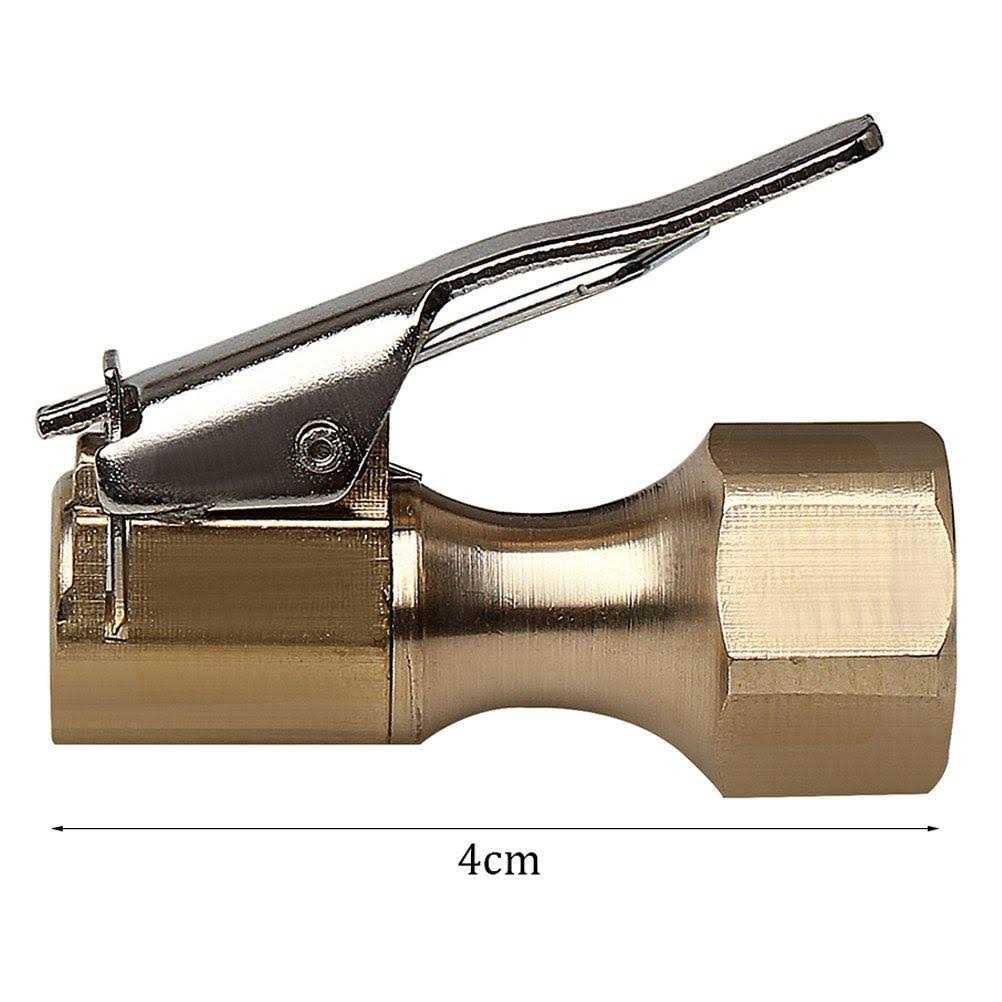 Astroai Air Chuck Heavy Duty Closed Flow Lock On Tire Chuck with Clip for Inflator Gauge Compressor Accessories - Image 4