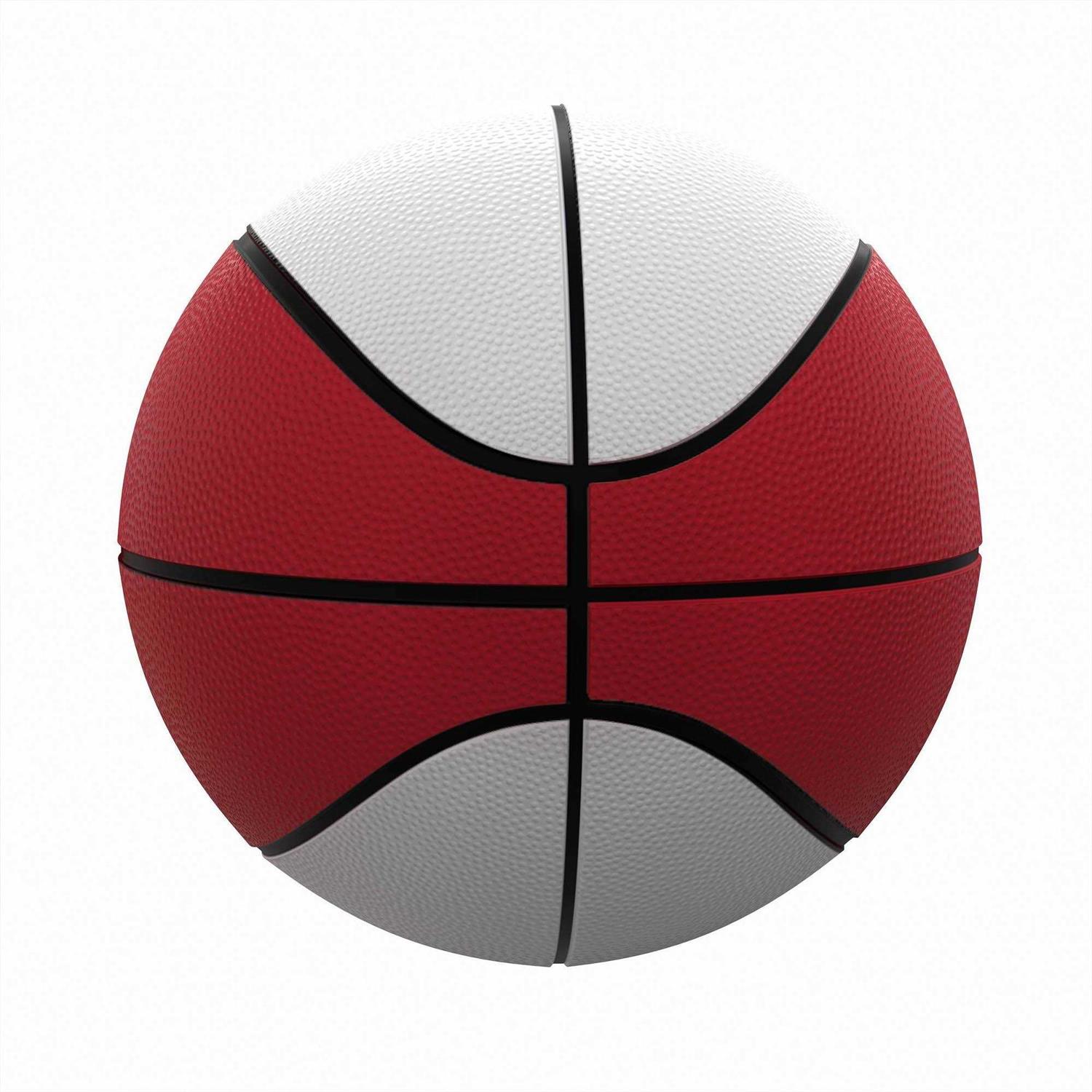NCAA North Carolina Tar Heels Repeating Logo Mini-Size Rubber Basketball - Image 3