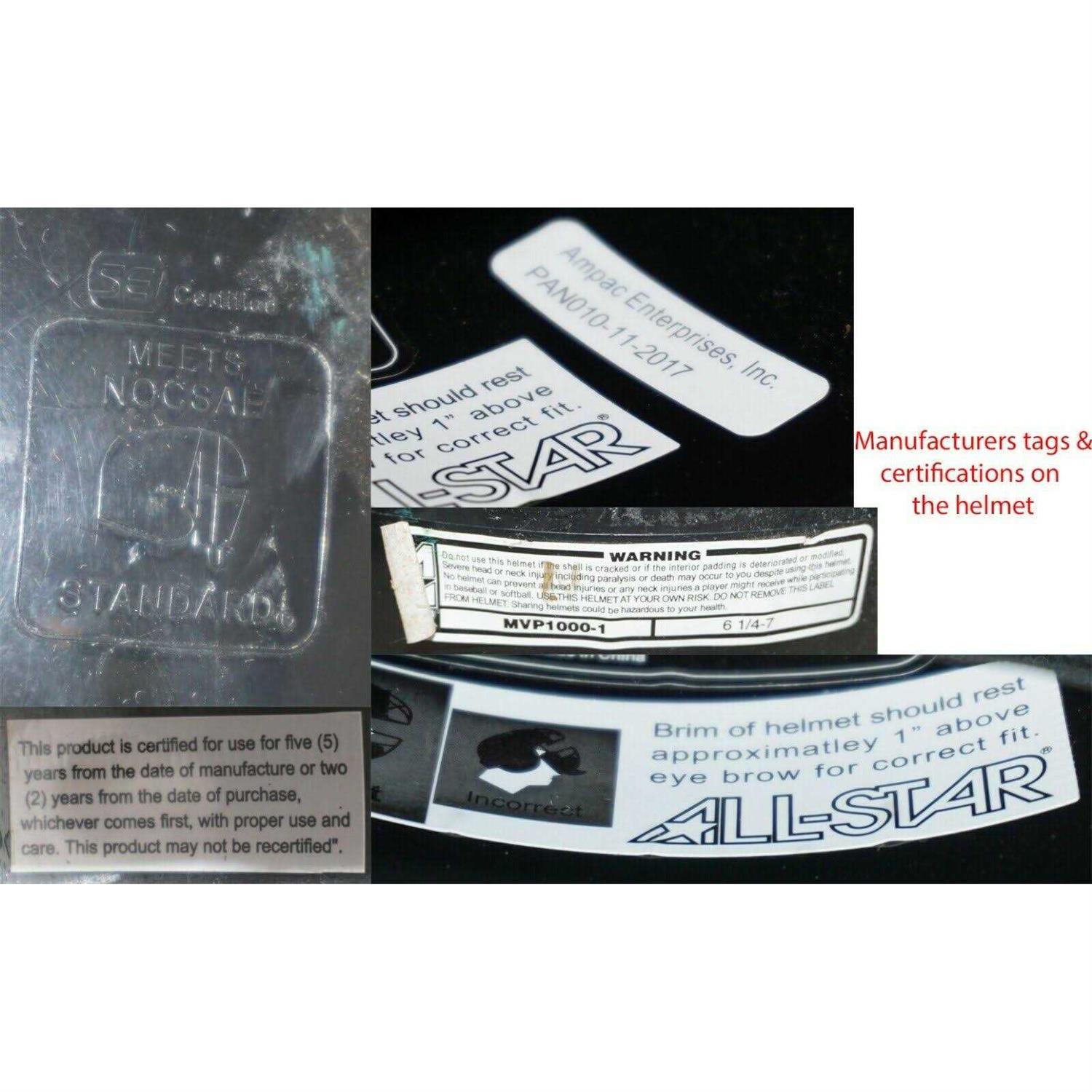 All-Star Youth League Series Catcher's Helmet - Image 3