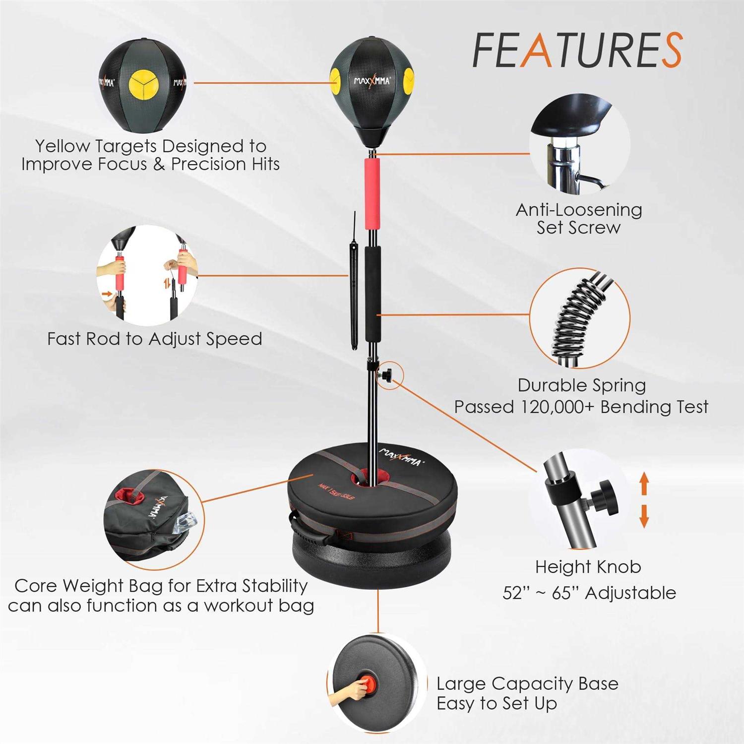MaxxMMA Advanced Cobra Reflex Bag Kit 2.0 - Image 4