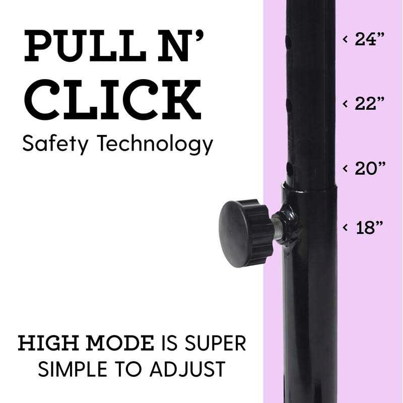 Milliard Patented Adjustable Balance Beam, High and Low Floor Beam Suede Gymnastics Competition Style Training with Legs - Image 3