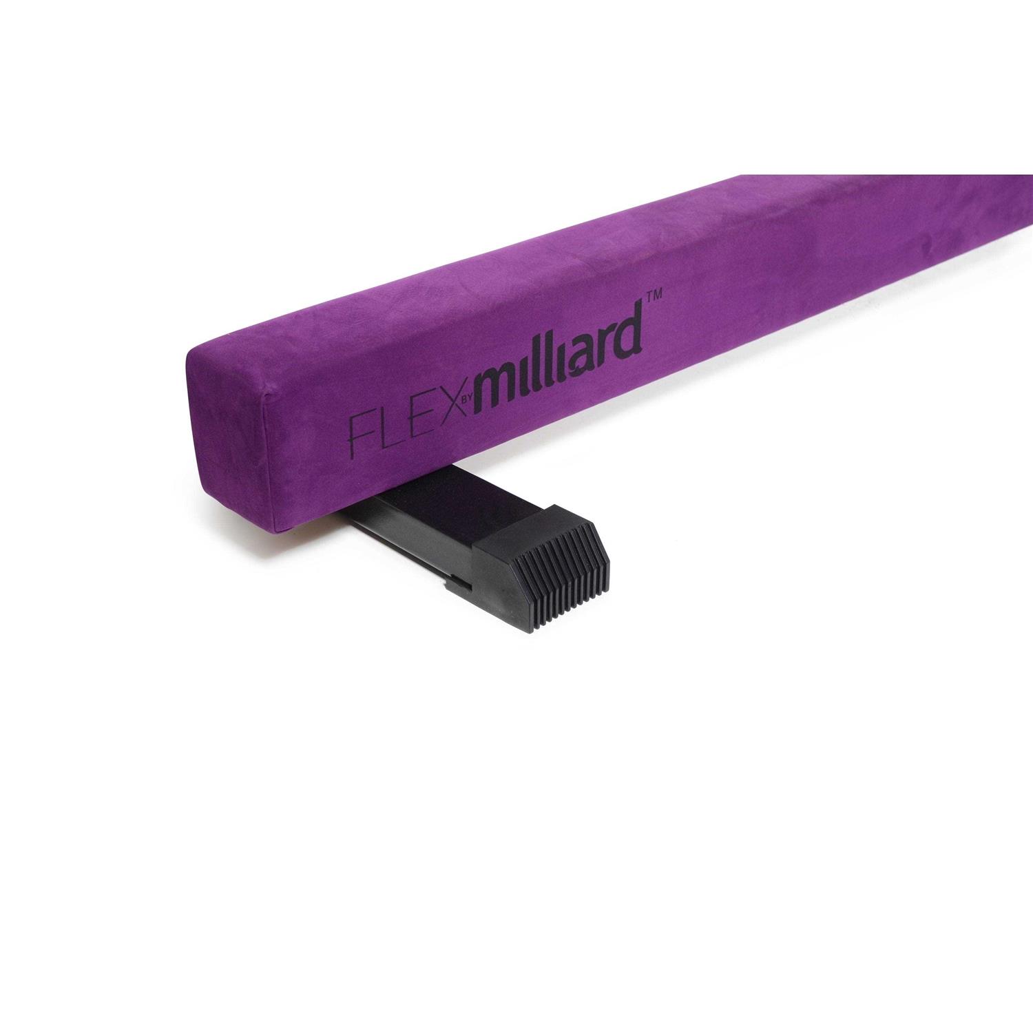 Milliard Patented Adjustable Balance Beam, High and Low Floor Beam Suede Gymnastics Competition Style Training with Legs - Image 5
