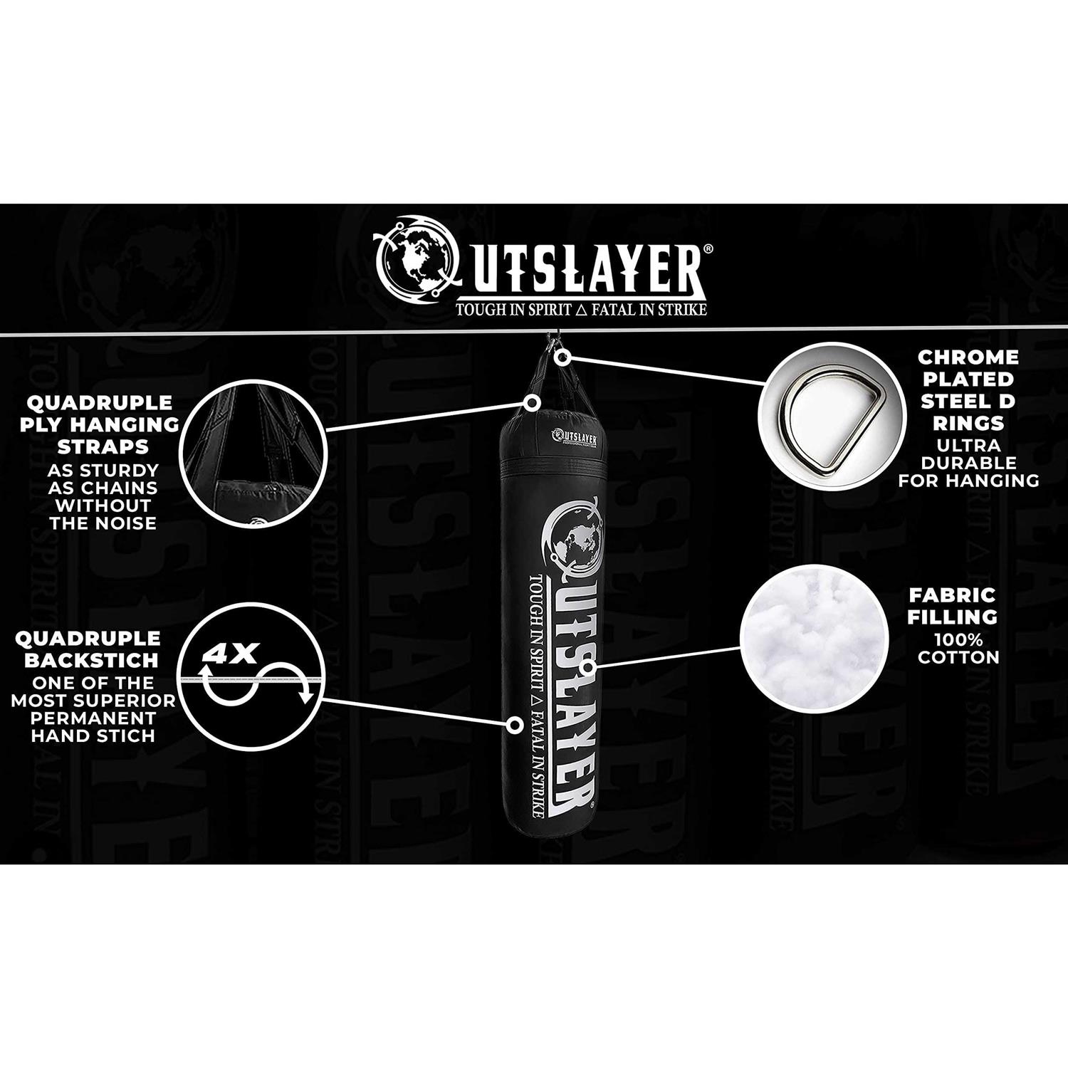 Outslayer Filled Punching Bag for Boxing and Mma - Image 3