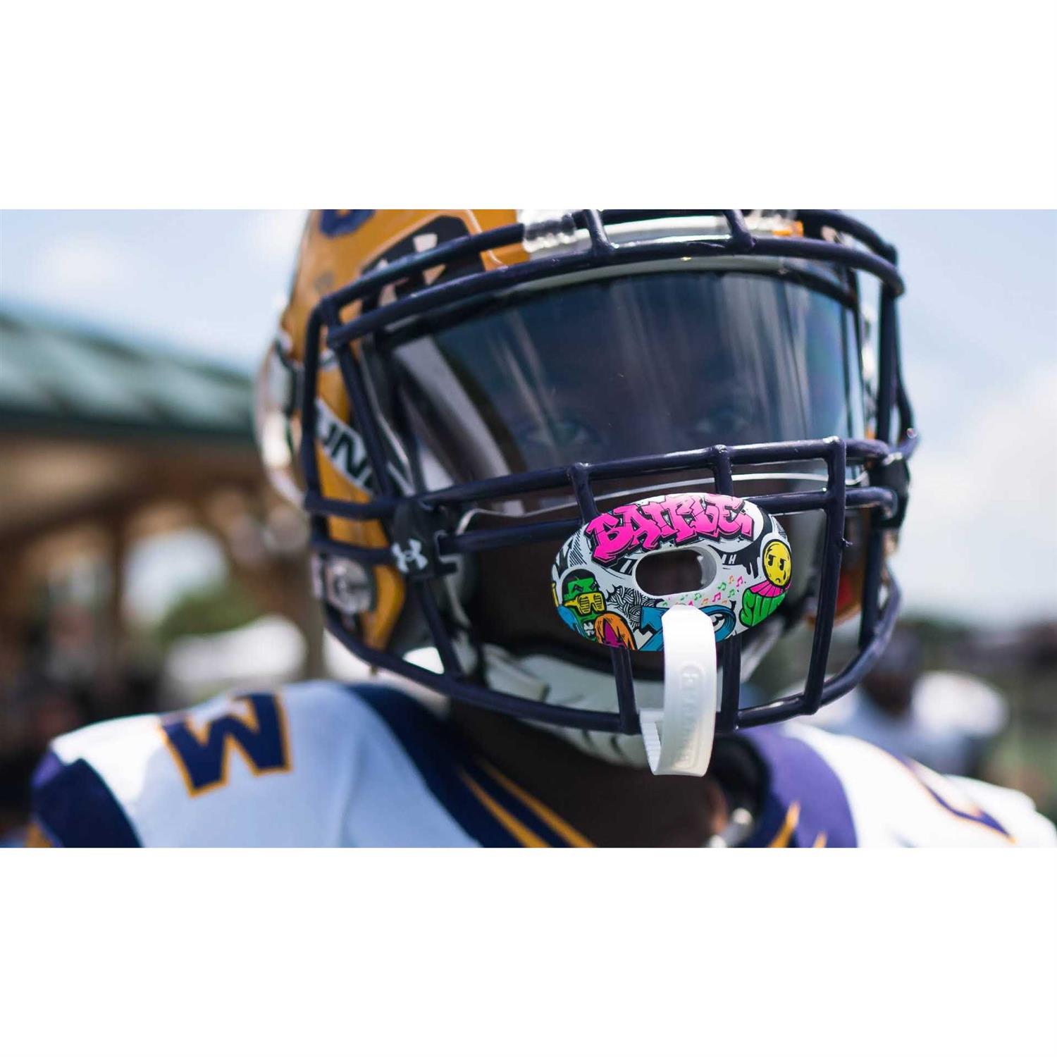 Battle Sports Graffiti Oxygen Football Mouthguard - Image 5