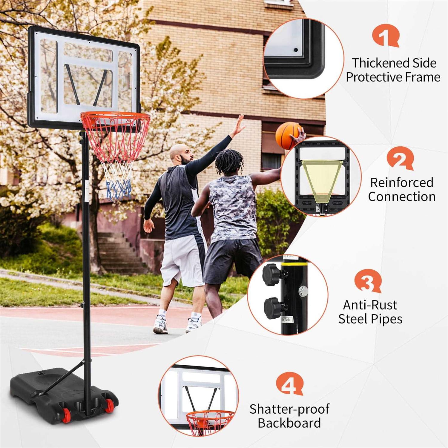 Alternative view of Ktaxon 33 In. Portable Basketball Hoop Stand