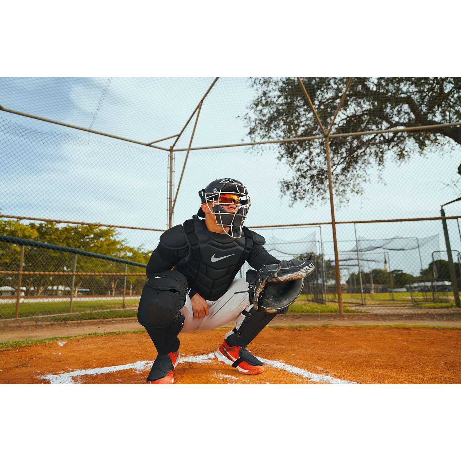 Nike Diamond Elite Catcher's Leg Guards - Image 4