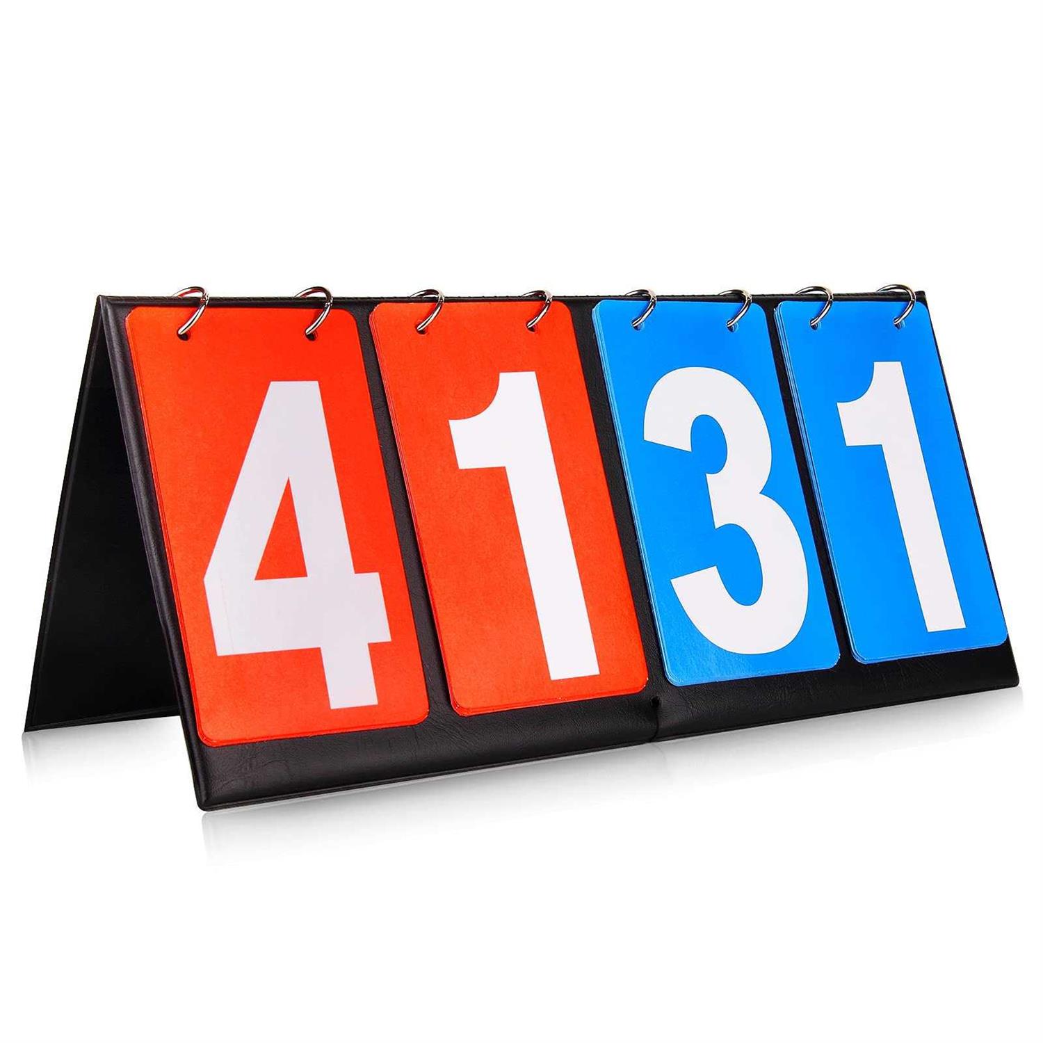 Hrlorkc Scoreboard Score Keeper Score Flipper for Basketball Tennis Sports