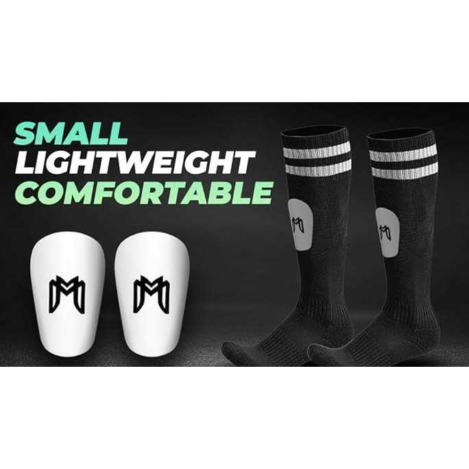 MediCaptain MiniGuards Mini Shin Guards for Soccer Players Tiny Shin Pads for Men - Image 2