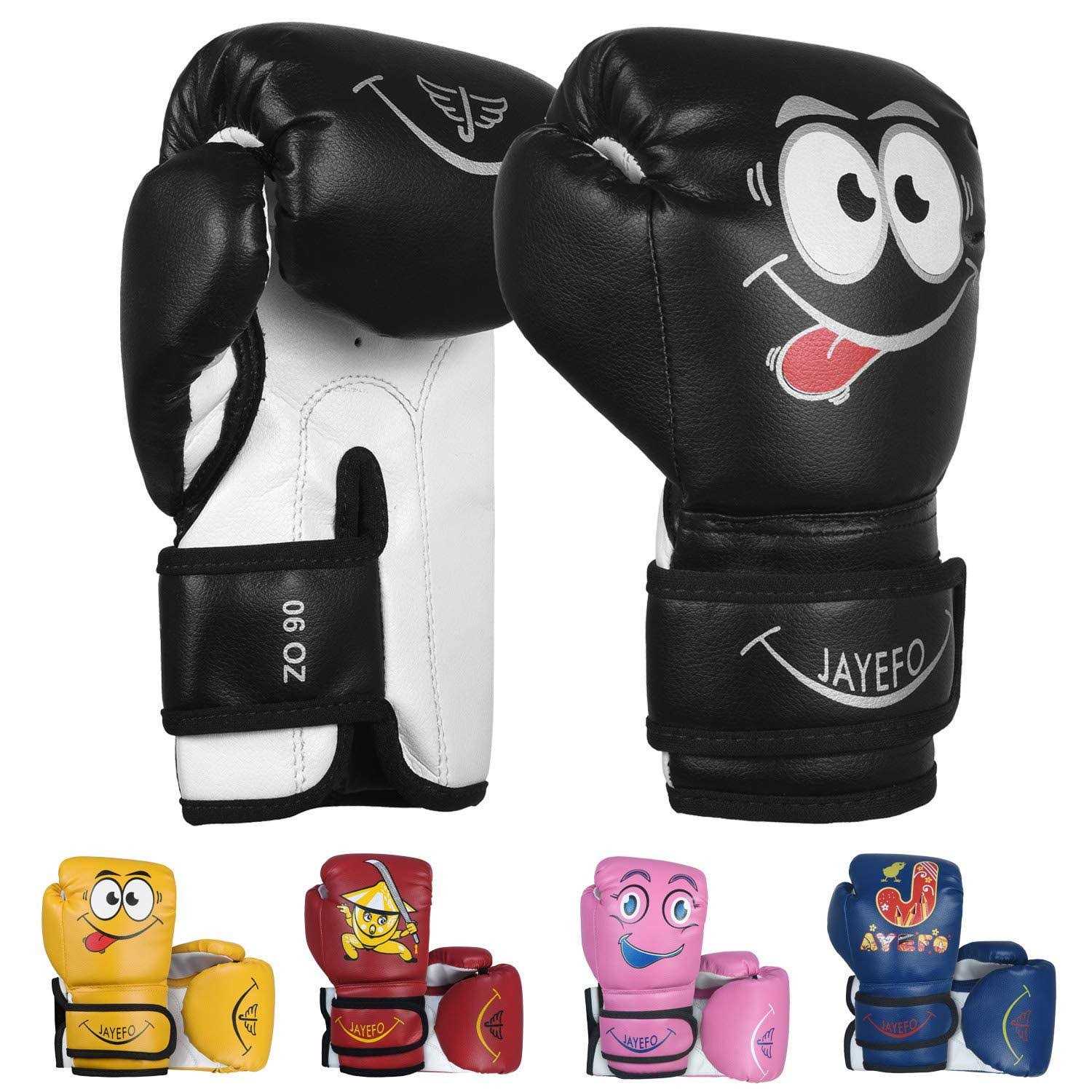 Jayefo Boxing Gloves for Kids & Children Youth Boxing Gloves for Boxing, Kick Boxing, Muay Thai and MMA - Image 2