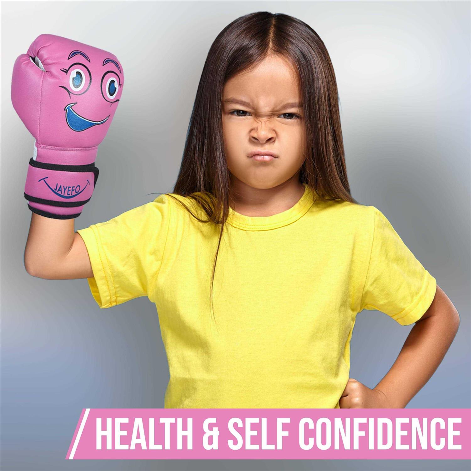 Alternative view of Jayefo Boxing Gloves for Kids & Children Youth Boxing Gloves for Boxing, Kick Boxing, Muay Thai and MMA