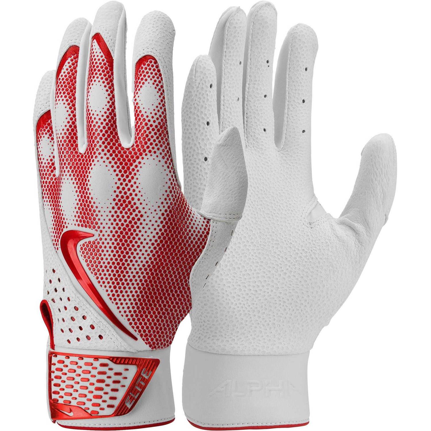 Nike Alpha Elite Baseball Batting Gloves - Image 2