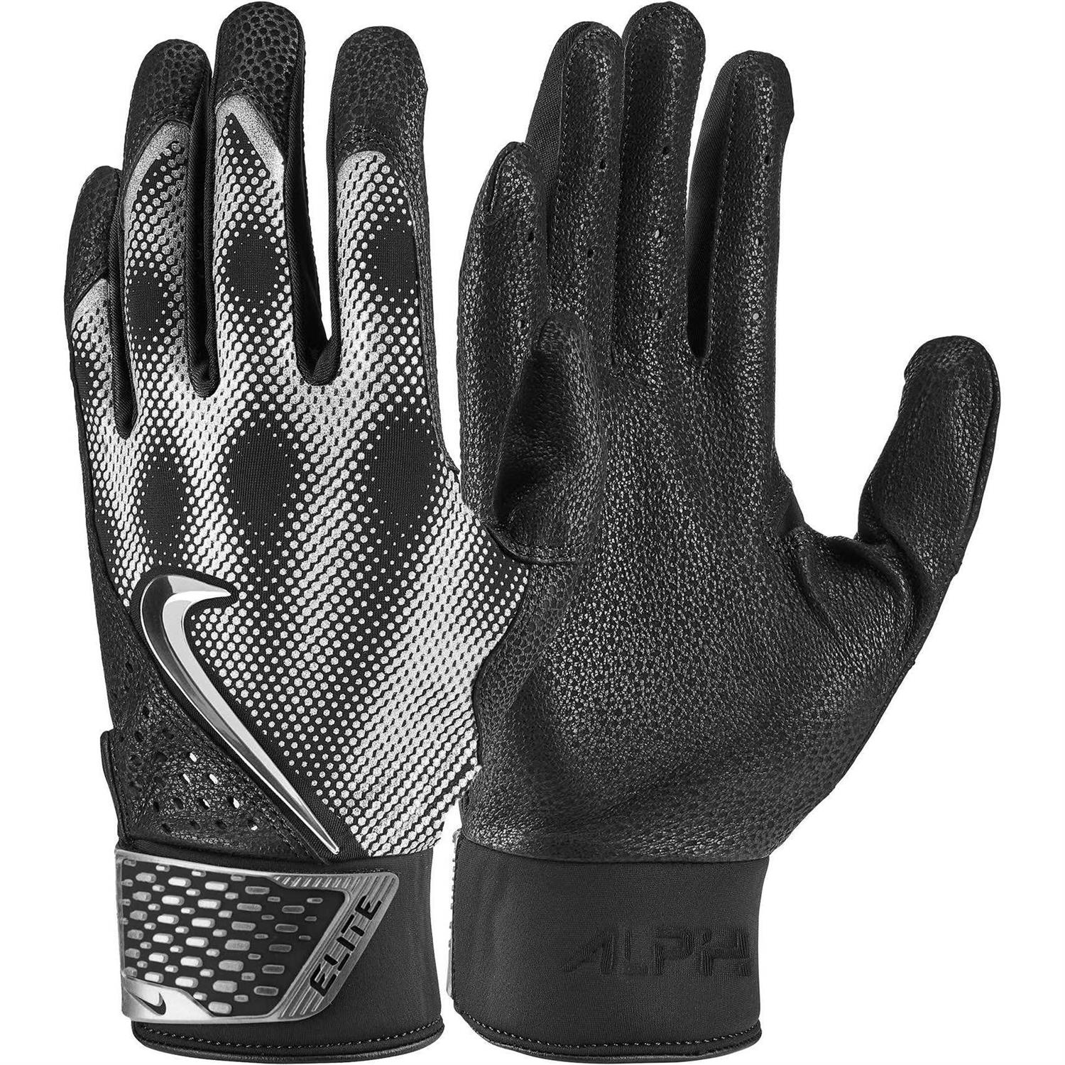 Nike Alpha Elite Baseball Batting Gloves - Image 4