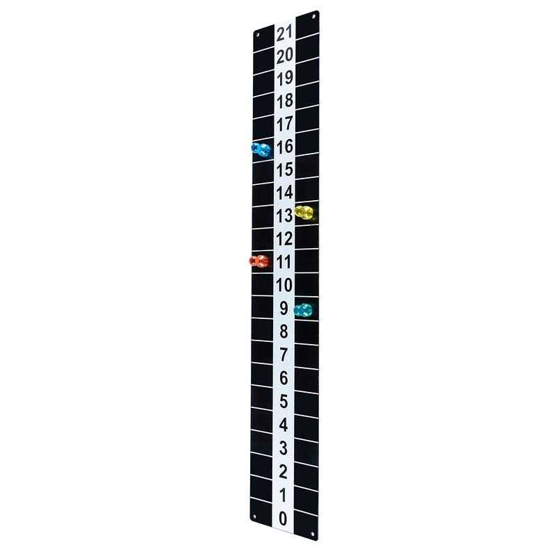 Alternative view of New valley warbler Vertical Metal Cornhole Scoreboard Heavy Duty Steel Scoreboard with Magnetic Score Keepers for Cornhole Game
