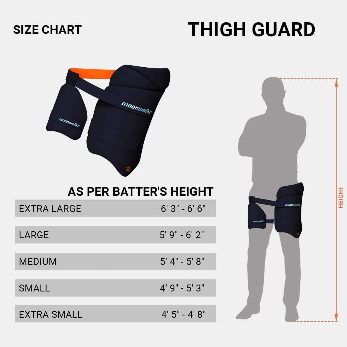 moonwalkr 2.0 Cricket Thigh Guard - Image 3