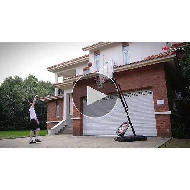 Alternative view of IE SPORTS Basketball Hoop Outdoor Easy Height Adjusted 7.5-10ft, Portable Basketball Hoop Goal System for Kids and Adults