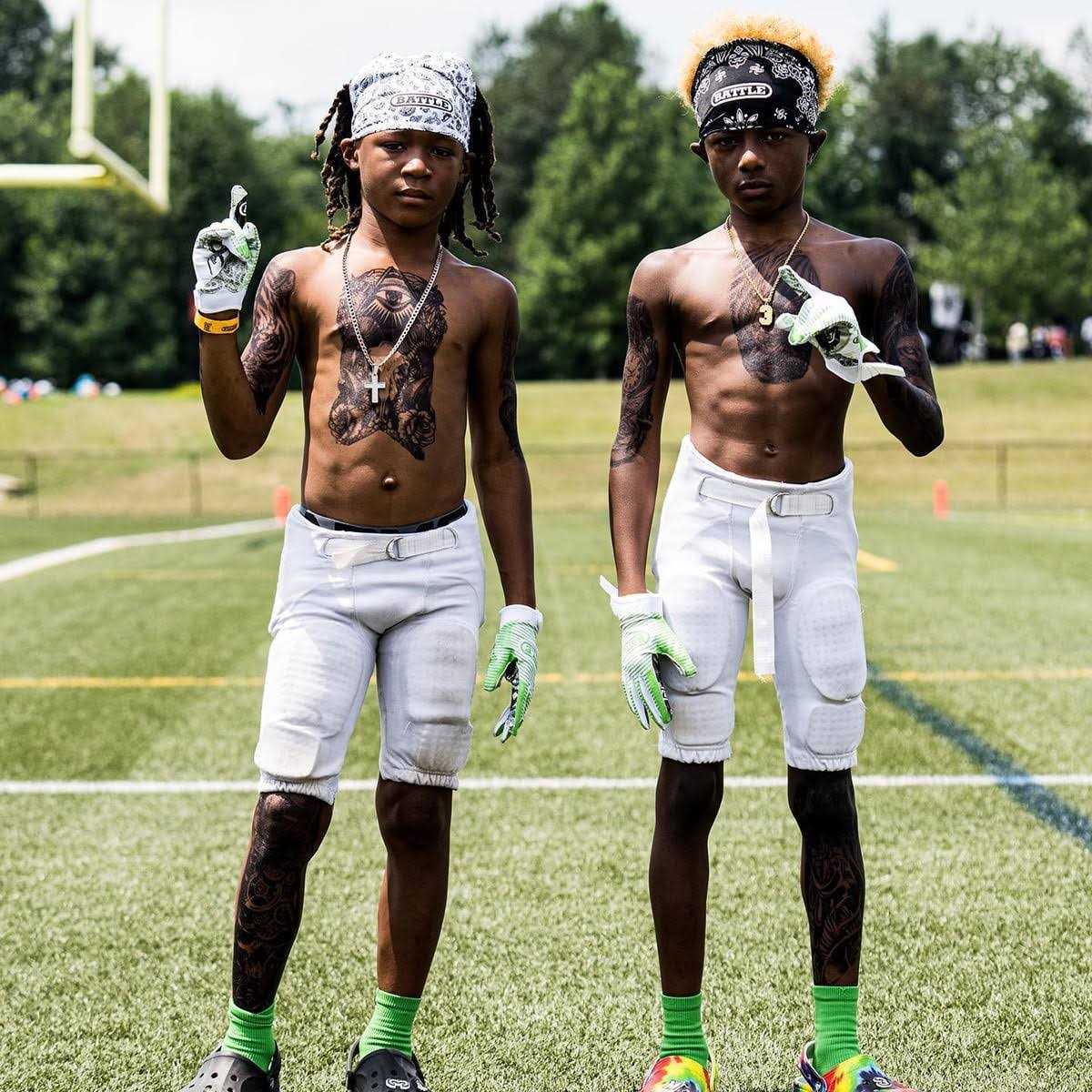 Battle Sports Cash Money Doom 1.0 Football Receiver Gloves - Image 3