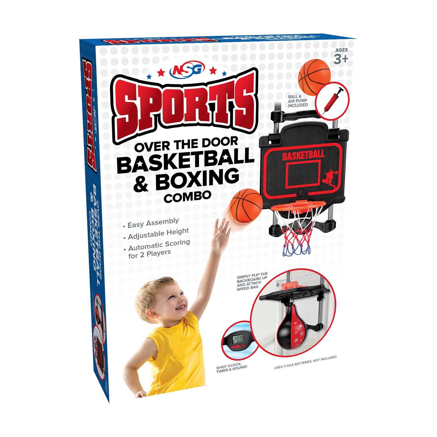 NSG Over the Door Basketball & Boxing Combo - Image 2