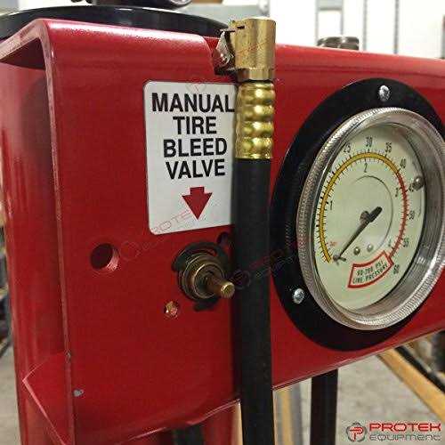 Alternative view of MADE IN USA 5' Rubber Inflation Hose w/Euro Chuck for all Tire Changers 60 inches Long
