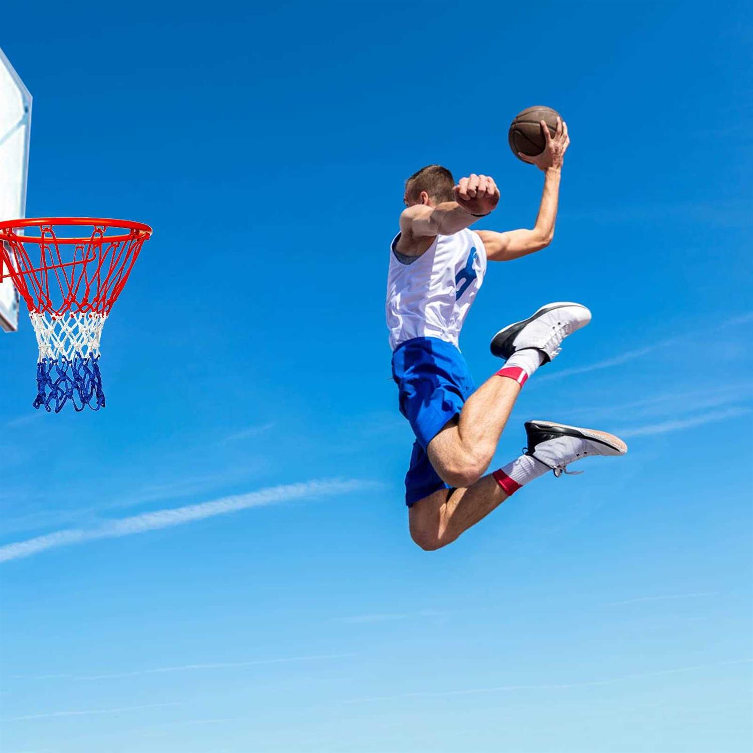 LAO XUE 2022 Upgraded Thickening Heavy Duty Basketball Net Rainproof - Image 3