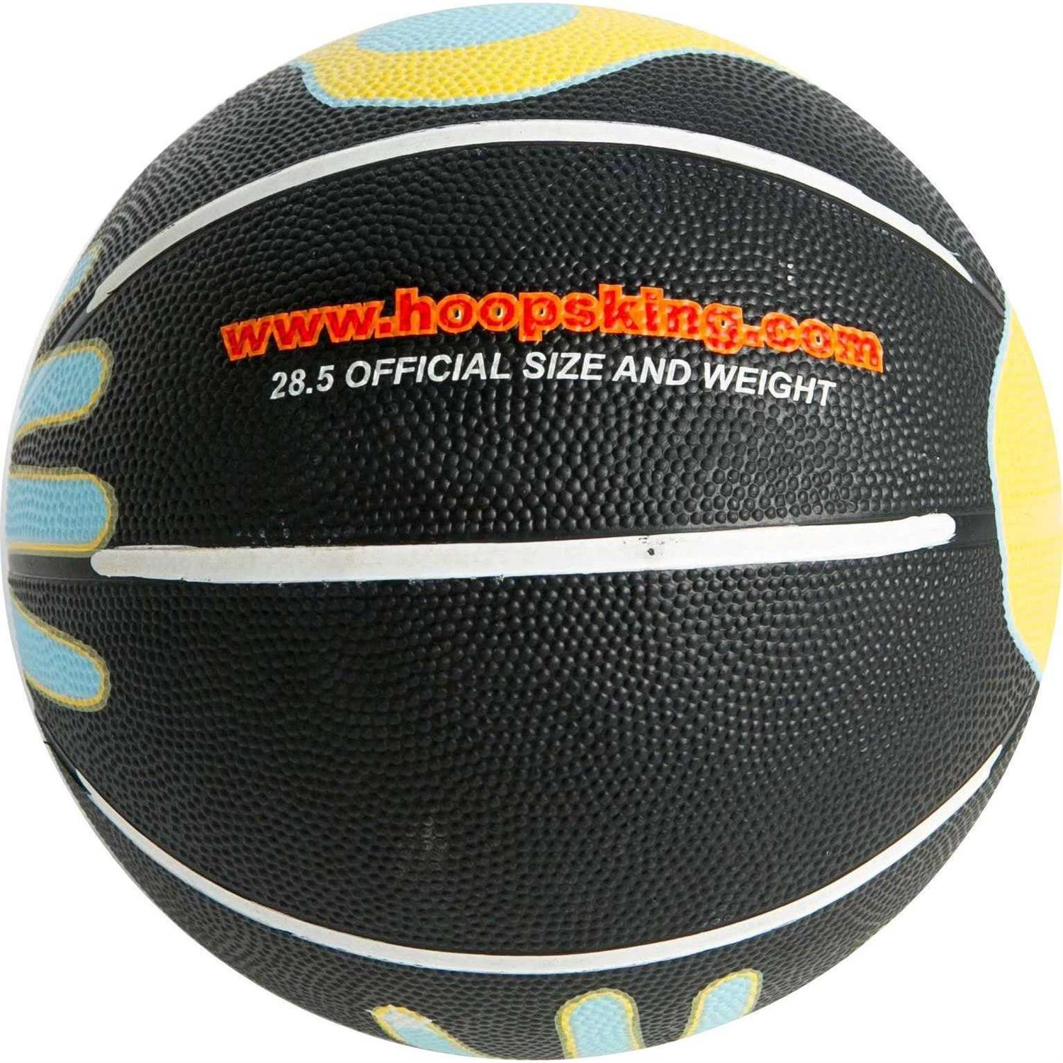 Hoopsking Skill Shooter Basketball Basketball with Hands On It - Image 3