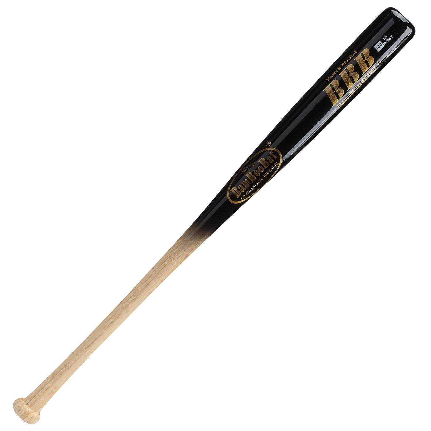 BamBooBat Bamboo Wood Youth Baseball Bat - Image 4